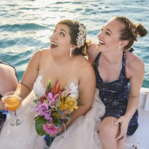 Veronica and Brandon Sailboat Wedding