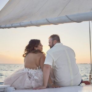 Veronica and Brandon Sailboat Wedding