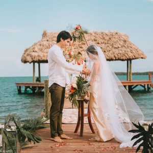 Amy and Jonathan Ancient Mayan Ceremony Wedding