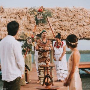 Amy and Jonathan Ancient Mayan Ceremony Wedding