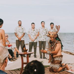 Amy and Jonathan Ancient Mayan Ceremony Wedding