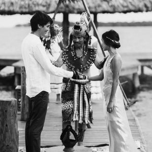 Amy and Jonathan Ancient Mayan Ceremony Wedding