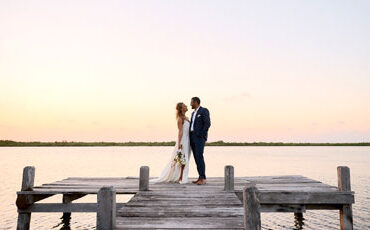 A Lush Waterfront Ceremony in San Pedro, Belize