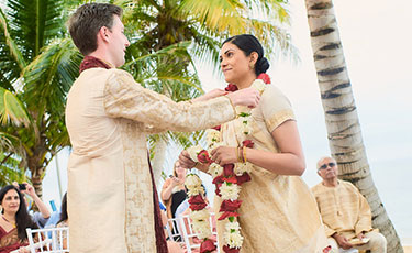 Aditi and Chris Multi-Cultural Beach Wedding