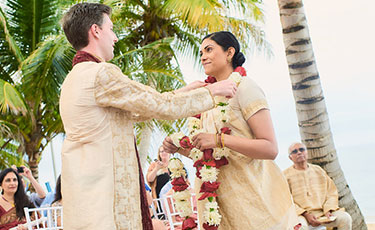 Aditi and Chris Multi-Cultural Beach Wedding