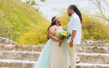 Cristy and Kevin: Unconventional Maya Ruin Wedding