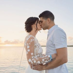 Danielle and Jon Caye Caulker Wedding