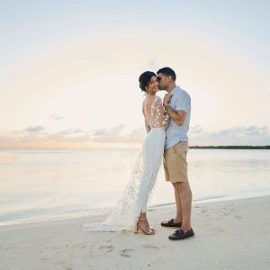 Danielle and Jon Caye Caulker Wedding