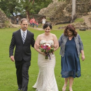 Darcie and Joseph Mayan Temple Wedding