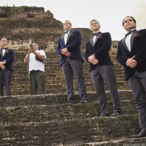 Darcie and Joseph Mayan Temple Wedding