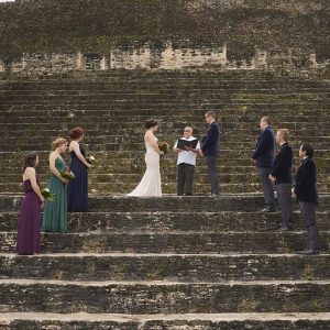 Darcie and Joseph Mayan Temple Wedding