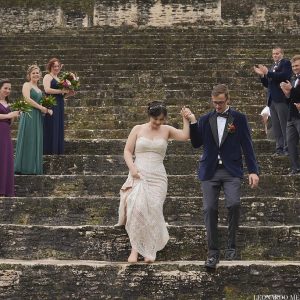 Darcie and Joseph Mayan Temple Wedding