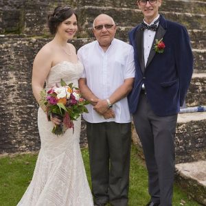 Darcie and Joseph Mayan Temple Wedding