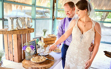 Emily and Spence Sandhill Belize Wedding