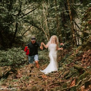 Emma and Lee Waterfall Wedding