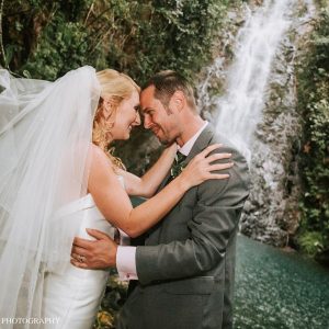 Emma and Lee Waterfall Wedding