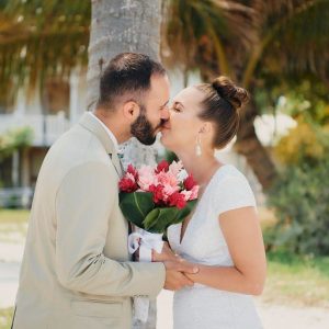 Jaclyn and Thiago Sandbar Wedding