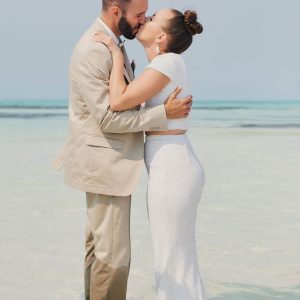 Jaclyn and Thiago Sandbar Wedding
