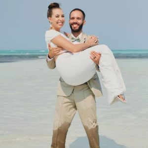 Jaclyn and Thiago Sandbar Wedding