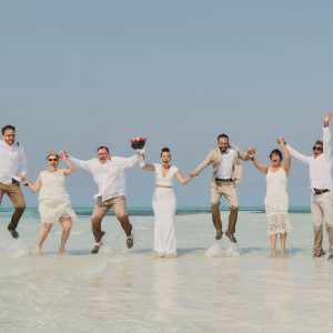 Jaclyn and Thiago Sandbar Wedding