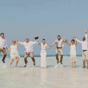 Jaclyn and Thiago Sandbar Wedding