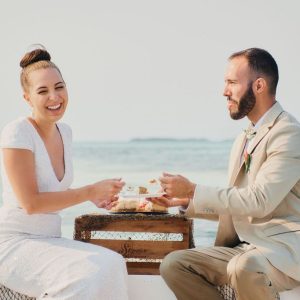 Jaclyn and Thiago Sandbar Wedding