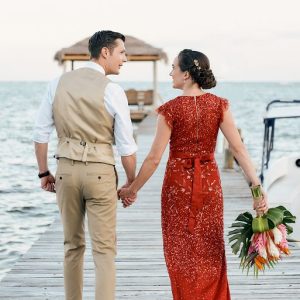 Joëlle and Steffen Beach Wedding