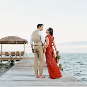 Joëlle and Steffen Beach Wedding