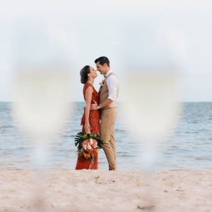 Joëlle and Steffen Beach Wedding