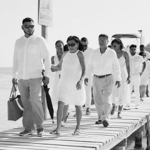 Keisha and Simeon Caye Caulker Wedding