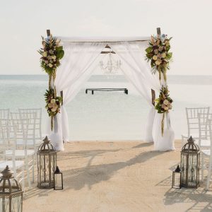 Keisha and Simeon Caye Caulker Wedding