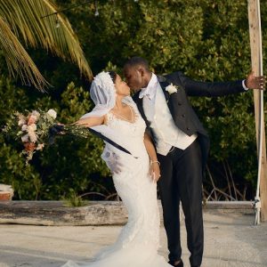 Keisha and Simeon Caye Caulker Wedding