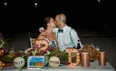 Kelli and Dominic Formal Island Wedding