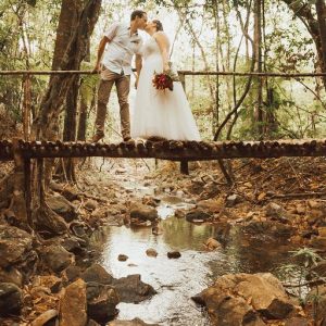 Rowan and Kimberly Jungle Wedding