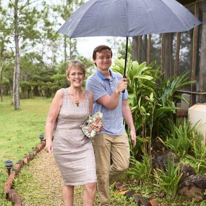 Kristina and Casey Rainforest Wedding