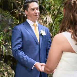 Kristina and Casey Rainforest Wedding