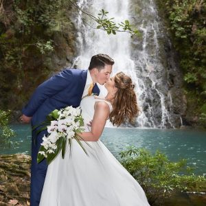 Kristina and Casey Rainforest Wedding