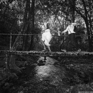 Kristina and Casey Rainforest Wedding