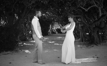 Laurie and Jared St. George's Caye Wedding