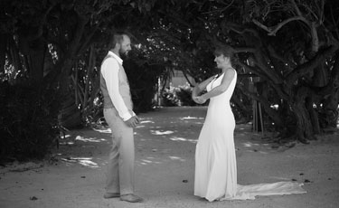 Laurie and Jared St. George's Caye Wedding