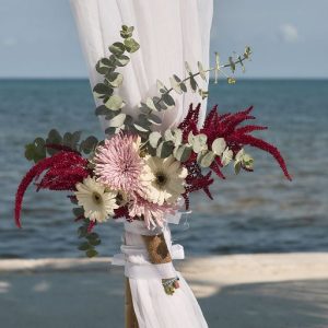 Laurie and Jared St. George's Caye Wedding