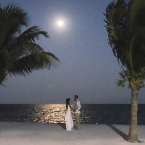 Laurie and Jared St. George's Caye Wedding