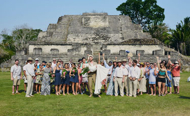 Lindsay and John Jungle and Beach Wedding