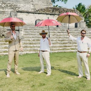 Lindsay and John Jungle and Beach Wedding