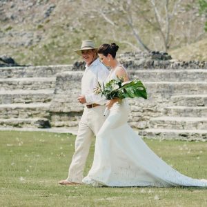 Lindsay and John Jungle and Beach Wedding