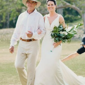 Lindsay and John Jungle and Beach Wedding