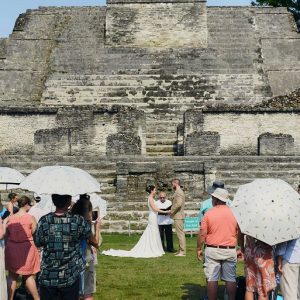 Lindsay and John Jungle and Beach Wedding