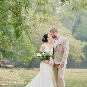 Lindsay and John Jungle and Beach Wedding