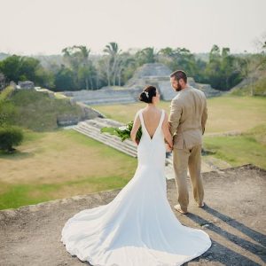 Lindsay and John Jungle and Beach Wedding