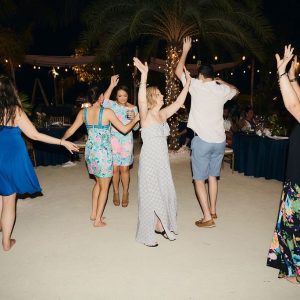 Lindsay and John Jungle and Beach Wedding